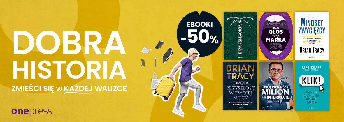 Dobra historia zmieści się w każdej walizce 📲 Ebooki taniej o połowę