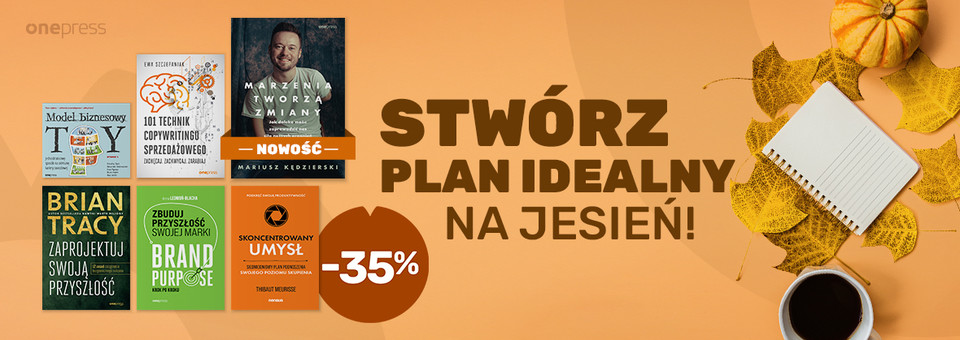 Najlepsze książki na jesień! Sprawdź bestsellery od Onepress!