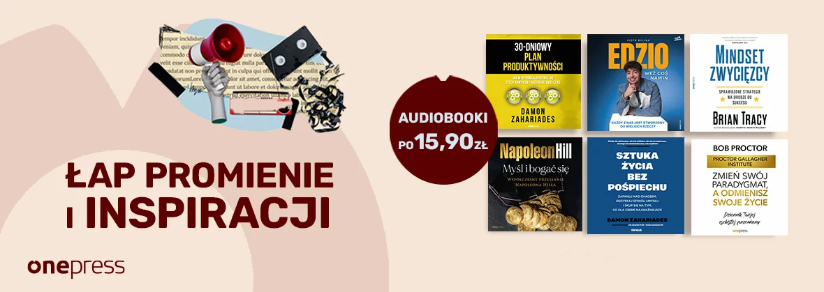 Łap promienie i inspiracje ☀️ Audiobooki po 15.90!