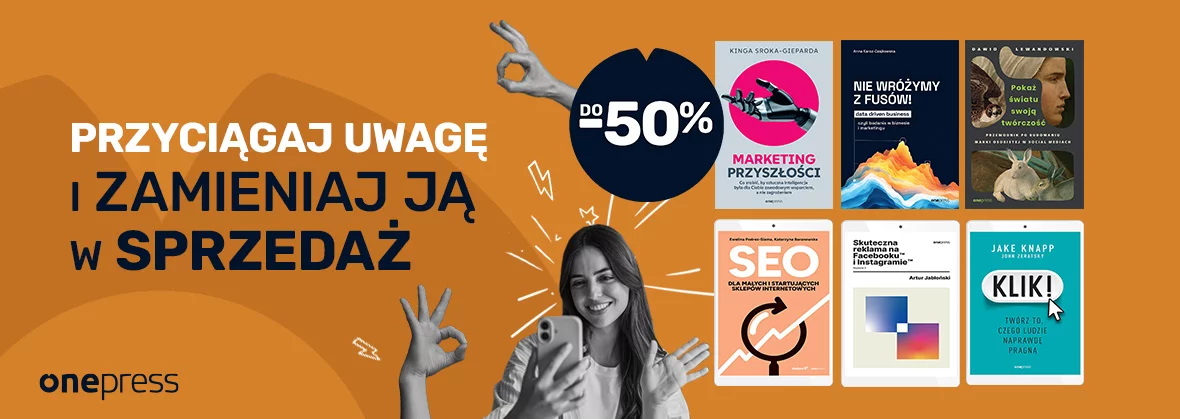 Grafika promocji - Przyciągaj uwagę i zamieniaj ją w sprzedaż