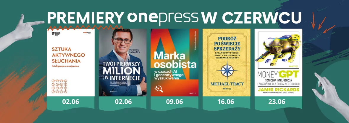 Promocja Premiery czerwca w księgarni Onepress!