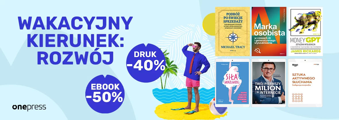 Grafika promocji - Wakacyjny kierunek? Rozwój! ⛱️🌞