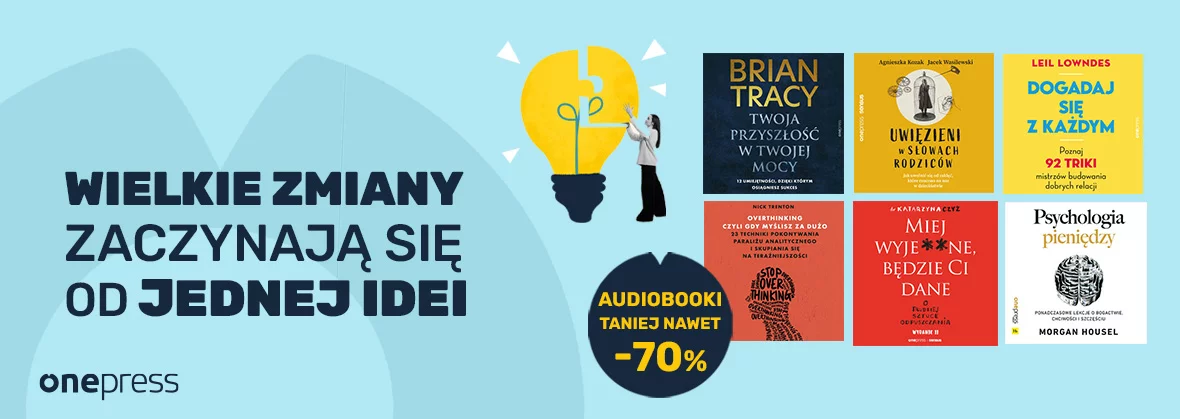 Grafika promocyjna - Wielkie zmiany zaczynają się  od jednej idei 💡