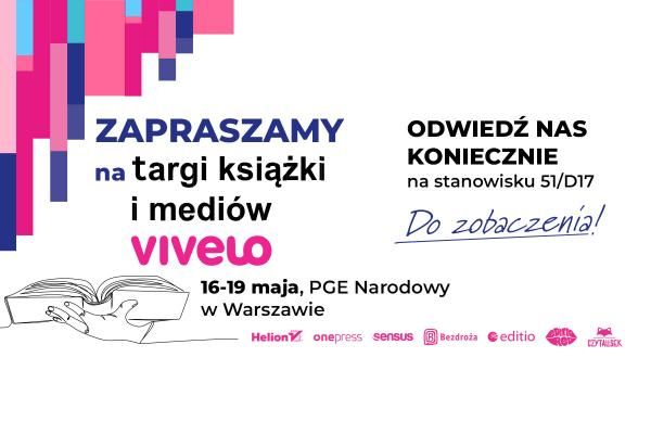 Bądź z nami na Targach Książki i Mediów VIVELO 2024 w Warszawie! | Blog księgarni Sensus