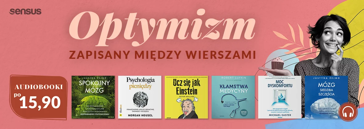 Optymizm zapisany między wierszami 😃 Audiobooki po 15.90