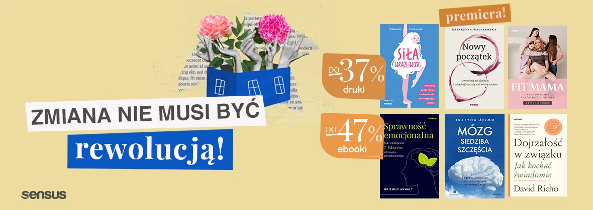 Najlepsze książki rozwojowe i motywacyjne! Teraz druk do -37%, ebooki do -47% :)