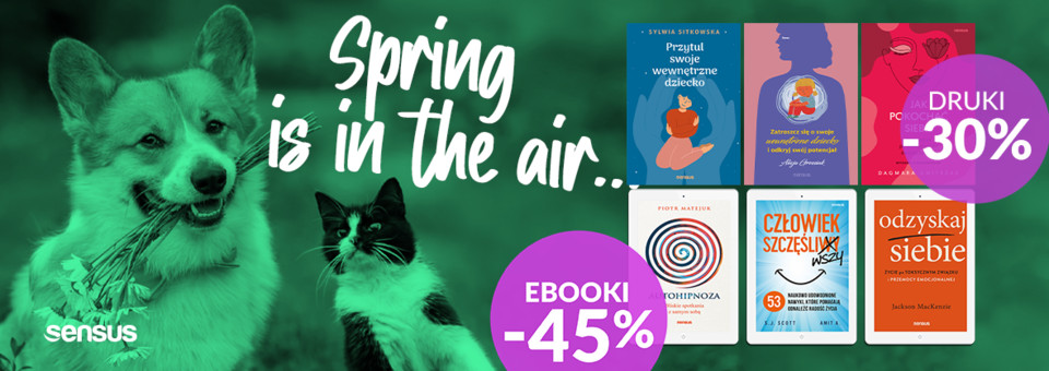 Spring is in the air! Wiosenne promocje na ebooki -45%
