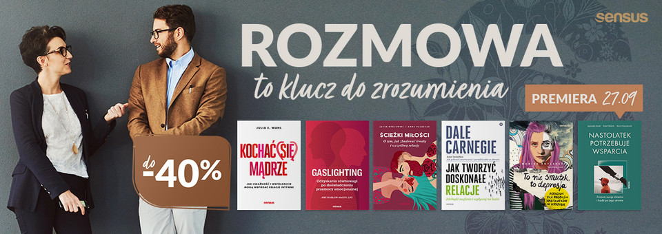 Książki o relacjach i komunikacji międzyludzkiej do -40%