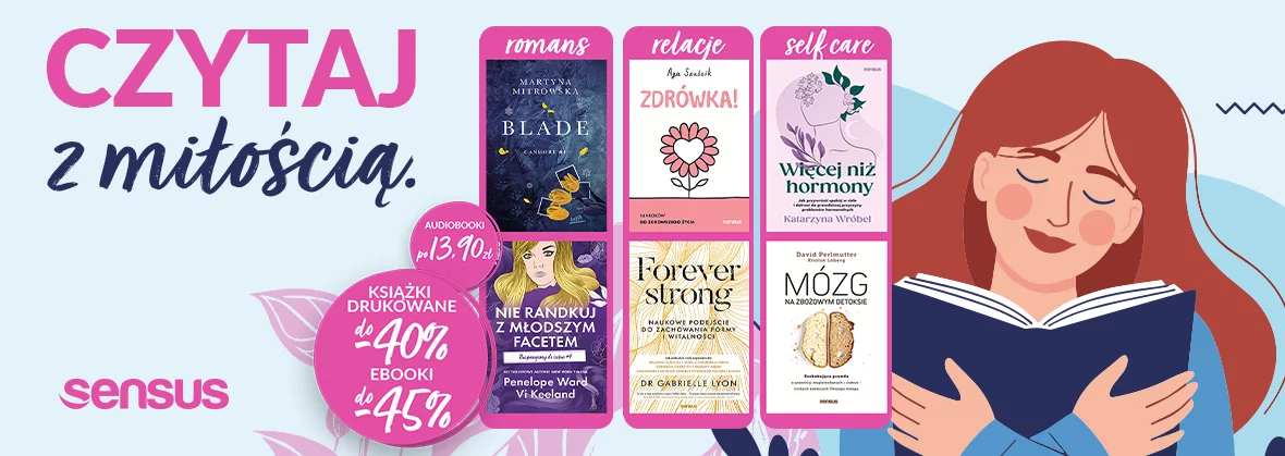 Książki o miłości do -45%! 💕