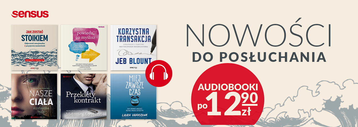 Promocja na ebooki Nowe tytuły w wersji do posłuchania