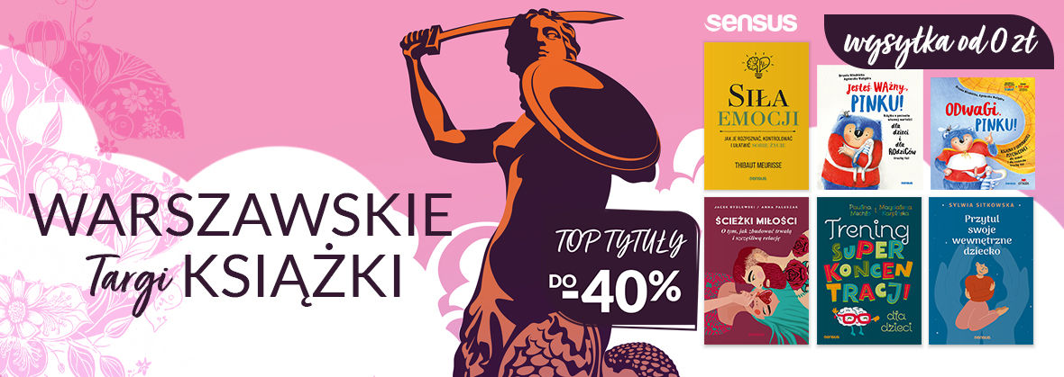 Warszawskie Targi Książki - TOP tytuły do -40%! 