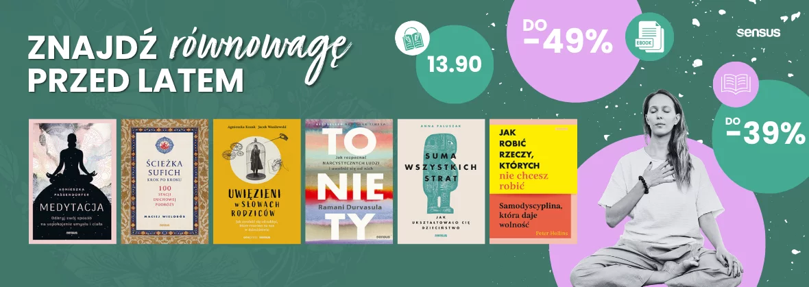 Grafika promocji - Znajdź równowagę przed latem 🧘‍♀️🌼