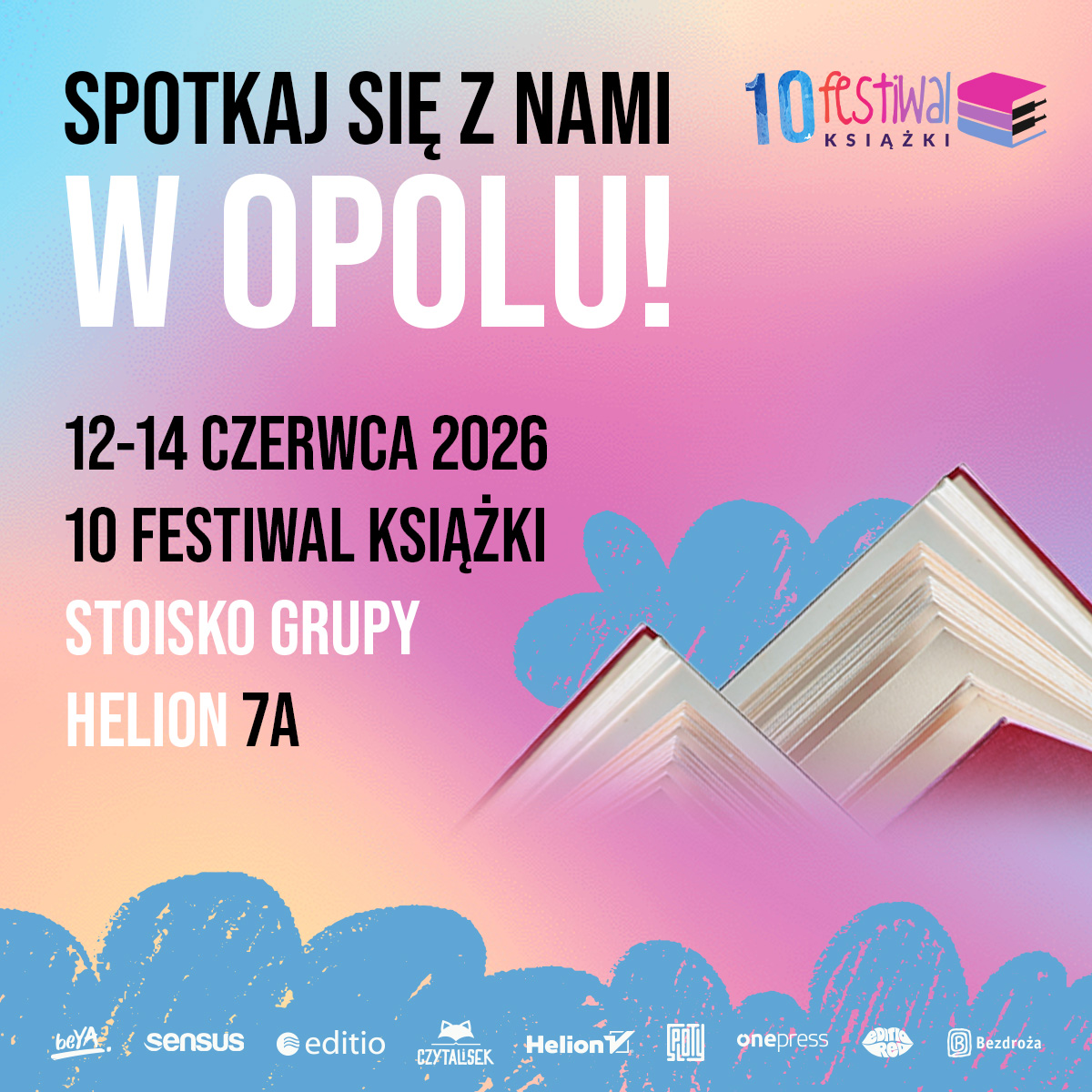 Grafika news Zapraszamy na 10 Festiwal Książki w Opolu