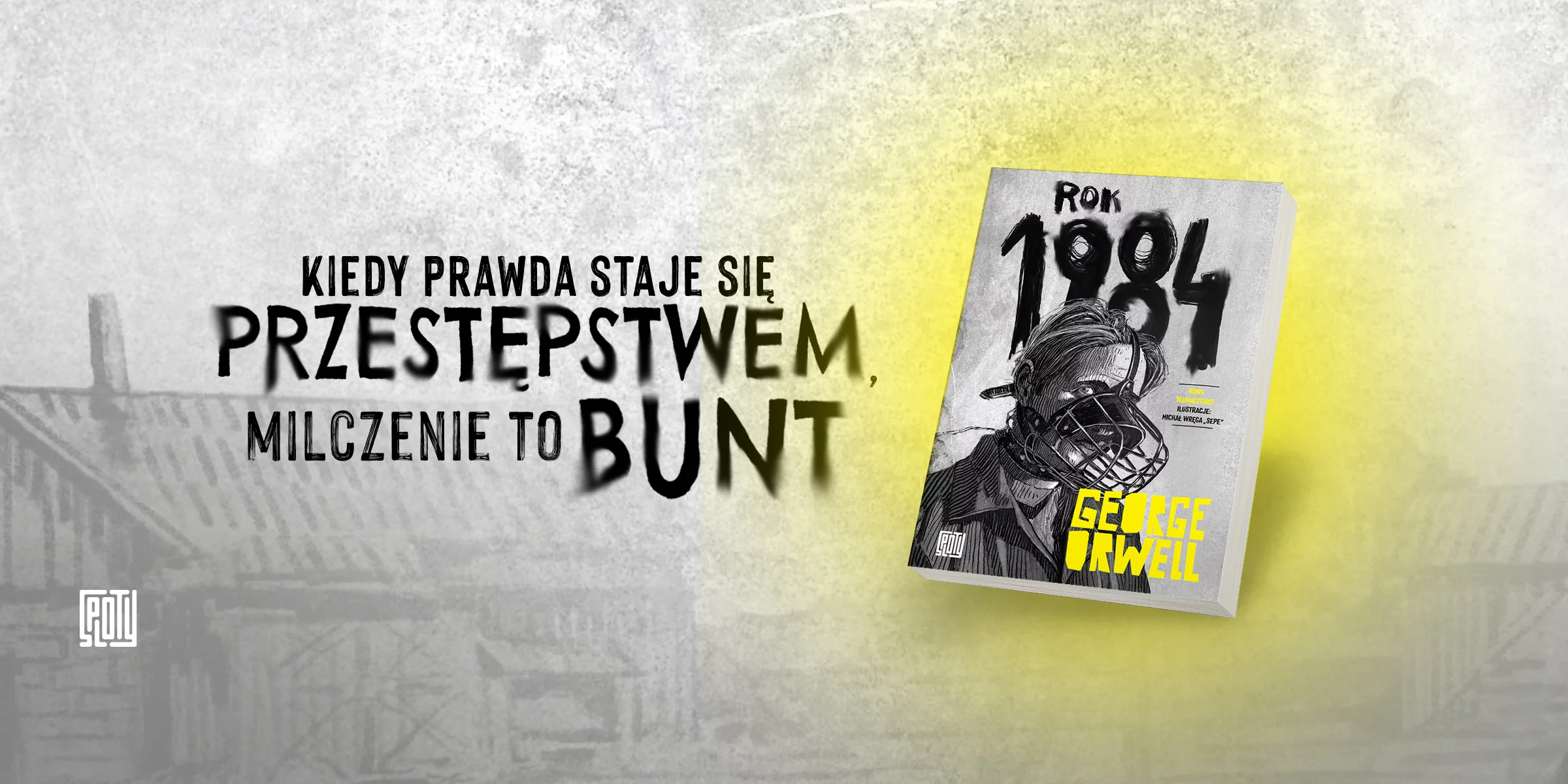 Grafika slider George Orwell, Rok 1984