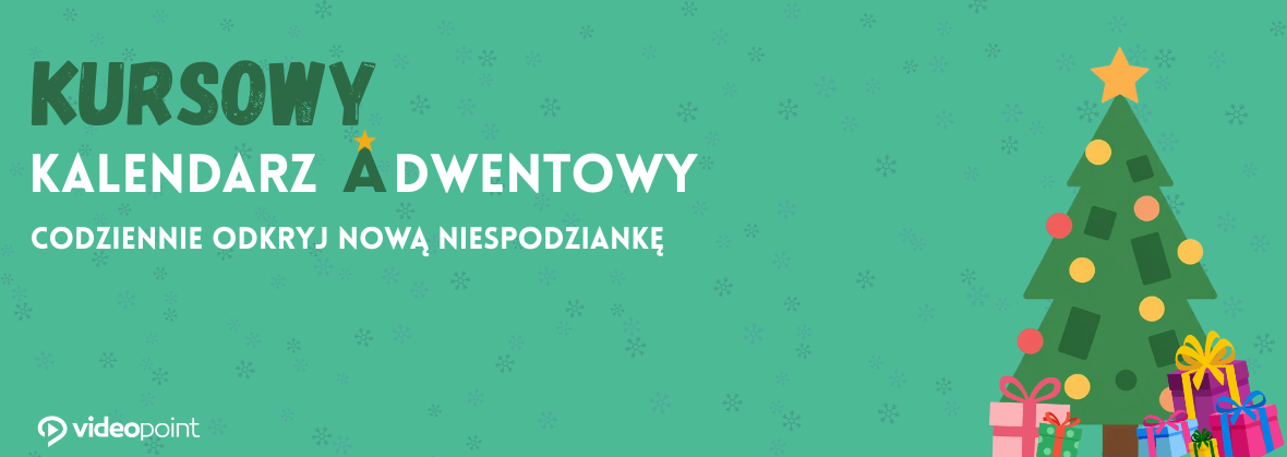 Promocja Kalendarz adwentowy w Videopoint