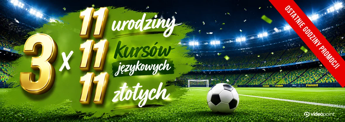 Kursy językowe po 11 zł