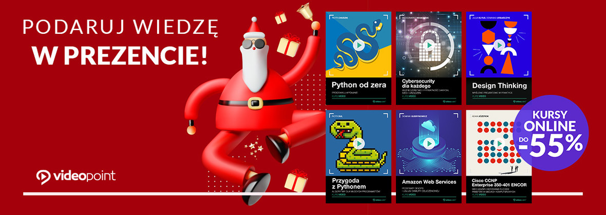 &#127873;Podaruj wiedze w PREZENCIE! [kursy online do -55%]