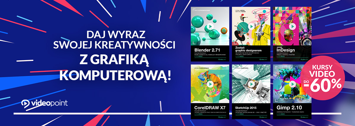 Daj wyraz swojej kreatywności z Grafiką Komputerową! [kursy online do -60%]