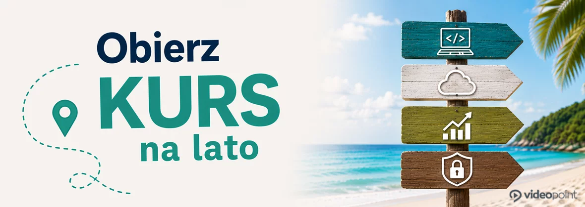 Grafika promocji - Obierz KURS na lato